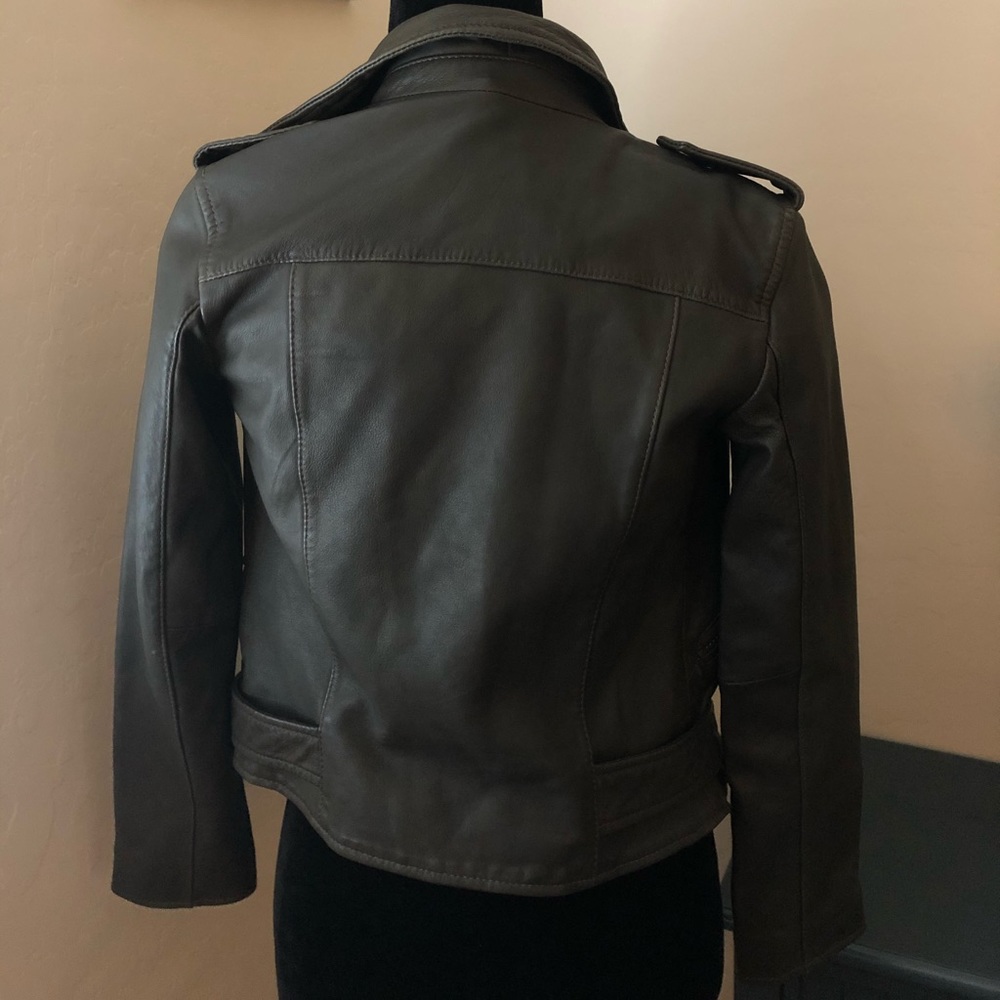 All Saints Balfern Biker Jacket NWOT *SE* - Picture 5 of 5